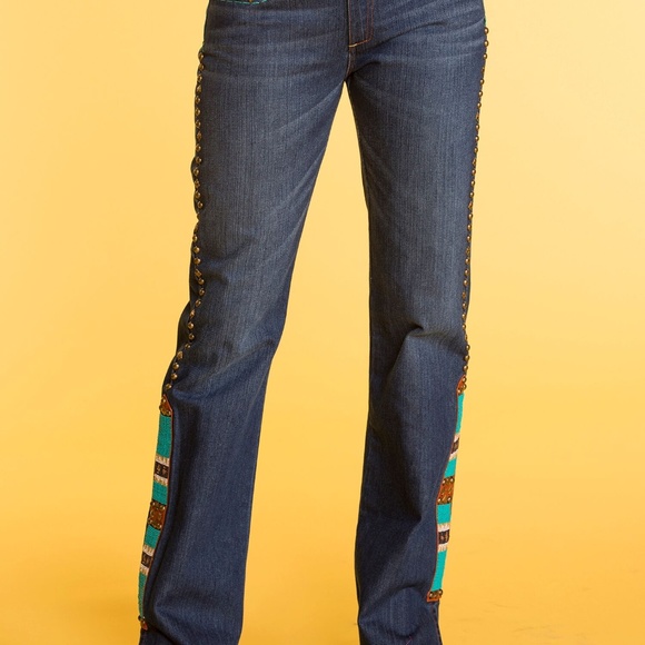 Double D Ranch Pants - Double D Native Eagle Jeans
